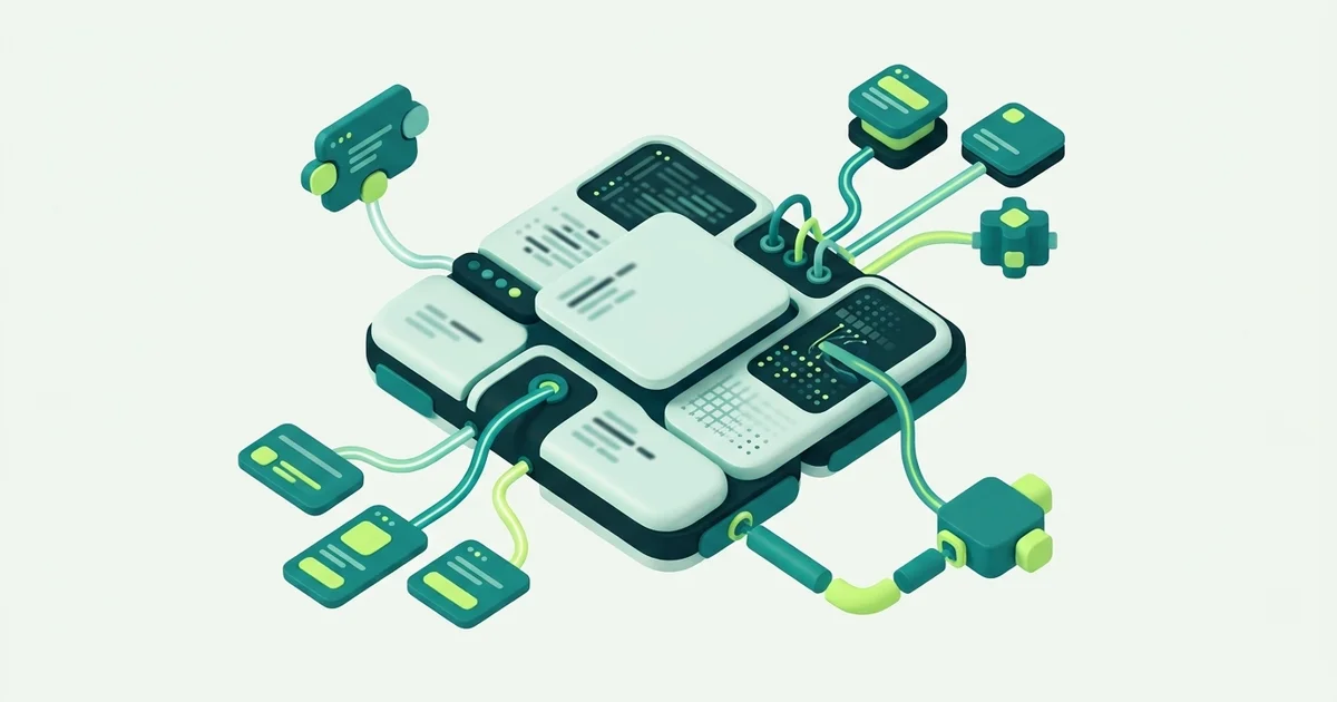 API endpoints connecting into a chat workspace